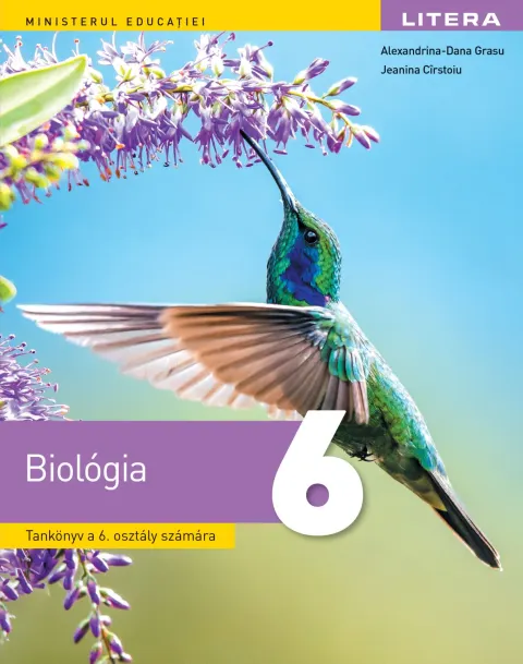 Coperta cărții Biologie. Manual in limba maghiara. Clasa a VI-a