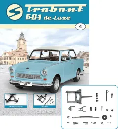 Coperta cărții Numarul 4. Trabant 601