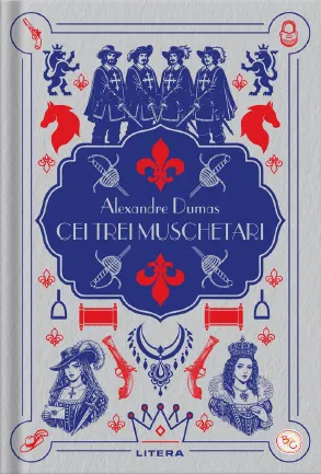 Coperta cărții Cei trei muschetari I. Volumul 47. Biblioteca pentru copii