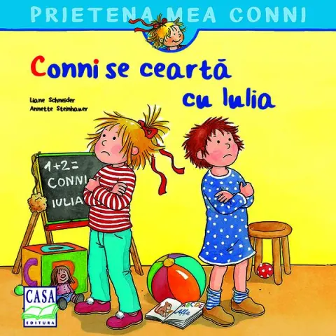 Coperta cărții Conni se ceartă cu Iulia