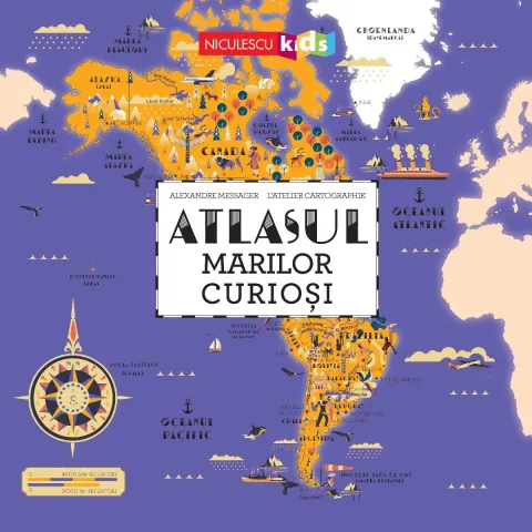 Coperta cărții Atlasul Marilor Curioși