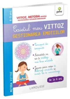 Coperta cărții Caietul meu Vittoz: Gestionarea emoțiilor