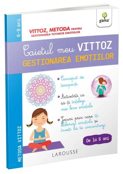 Coperta cărții Caietul meu Vittoz: Gestionarea emoțiilor