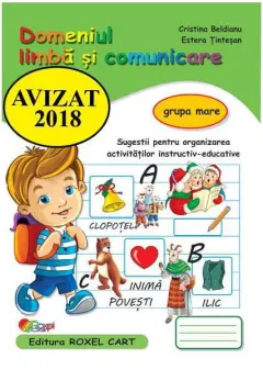 Coperta cărții Domeniul Limbă și comunicare. Grupa mare