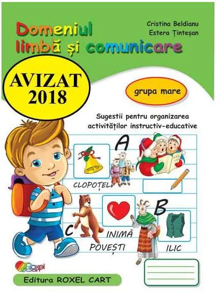Coperta cărții Domeniul Limbă și comunicare. Grupa mare