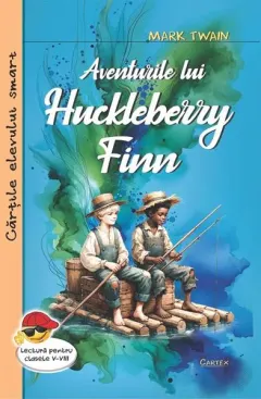 Coperta cărții Aventurile lui Huckleberry Finn