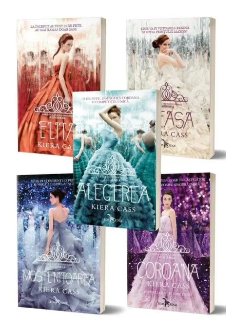 Coperta cărții Pachet Seria Alegerea , Kiera Cass. Set 5 volume