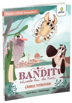 Coperta cărții Cainele Vitruvian/Bandit, cainele lui Da Vinci