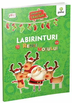 Coperta cărții Labirinturi cu renii Moșului