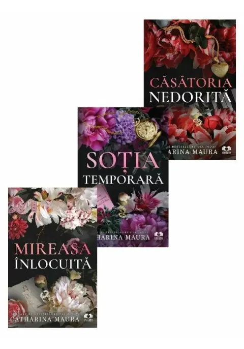 Coperta cărții Seria The Windsors - Catharina Maura. Set 3 carti