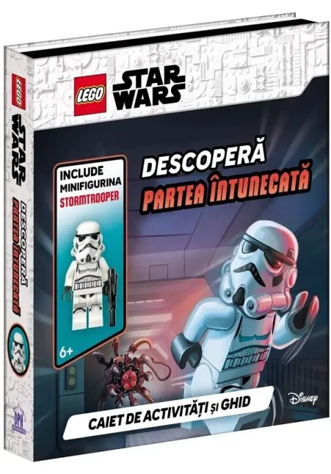 Coperta cărții LEGO Star Wars – Descopera partea intunecata. Caiet de activitati si ghid