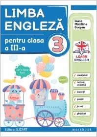 Coperta cărții Limba engleza pentru clasa 3. Workbook