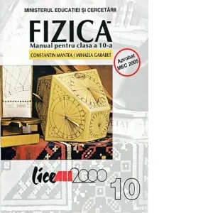 Coperta cărții Fizica. Manual pentru clasa a X-a