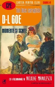 Coperta cărții D-l Goe. Momente si schite