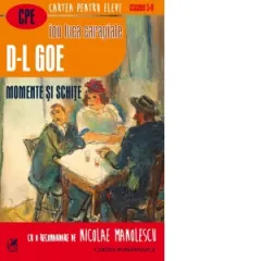 Coperta cărții D-l Goe. Momente si schite