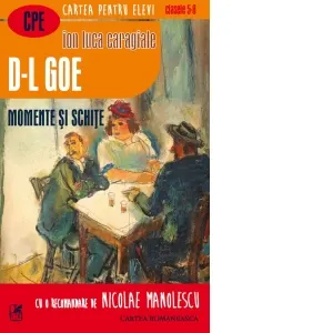 Coperta cărții D-l Goe. Momente si schite