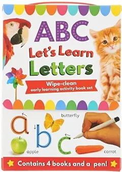 Coperta cărții ABC Let's Learn Letters
