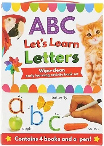 Coperta cărții ABC Let's Learn Letters