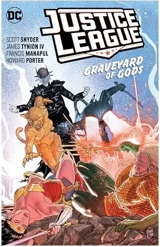 Coperta cărții Justice league. Vol. 2, Graveyard of gods