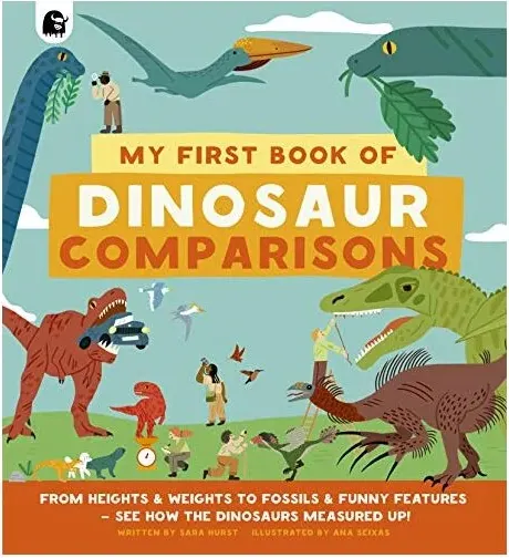 Coperta cărții My First Book of Dinosaur Comparisons