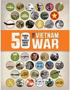 Coperta cărții 50 things you should know about the vietnam war