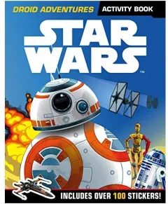 Coperta cărții Star Wars: Droid Adventures Activity Book with Stickers
