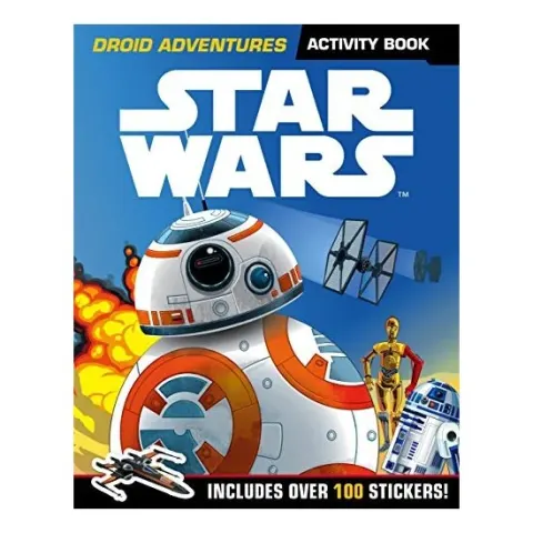 Coperta cărții Star Wars: Droid Adventures Activity Book with Stickers