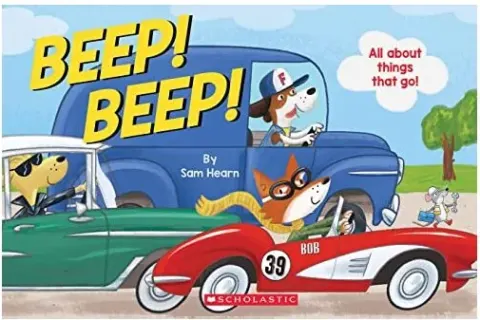 Coperta cărții Beep! Beep!