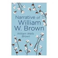 Coperta cărții Narrative of William W. Brown
