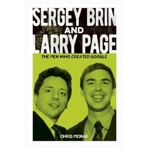 Coperta cărții Sergey Brin and Larry Page
