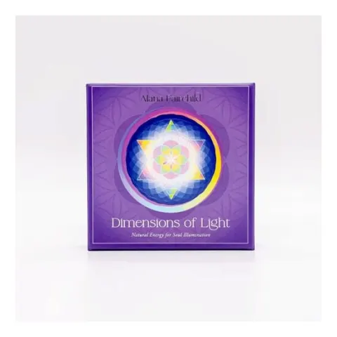 Coperta cărții Dimensions Of Light: Mandala Cards