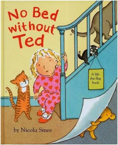 Coperta cărții No bed without Ted, Nicola Smee