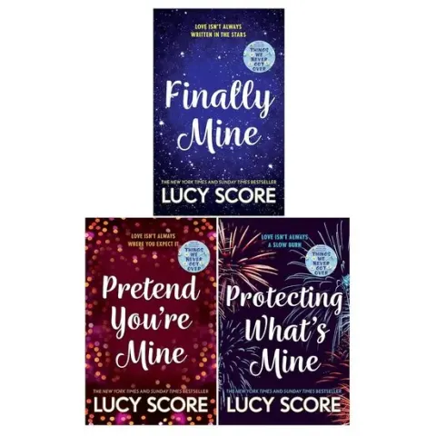 Coperta cărții The Benevolence Series 3 Books Collection Set By Lucy Score (pretend You're Mine, Finally Mine, Protecting Whats Mine)