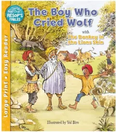 Coperta cărții Boy Who Cried Wolf and the Donkey in the Lion's Skin