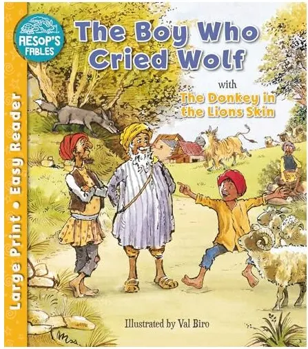 Coperta cărții Boy Who Cried Wolf and the Donkey in the Lion's Skin