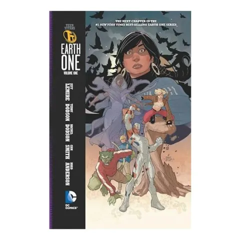 Coperta cărții Earth One, Jeff Lemire, Rachel Dodson, Rachel Dodson, Terry Dodson