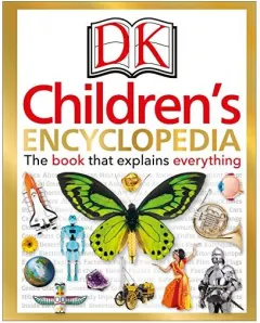Coperta cărții DK Children's Encyclopedia, Lizzie Davey