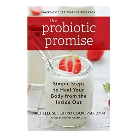 Coperta cărții The probiotic promise, Michelle Schoffro Cook