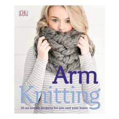 Coperta cărții Arm knitting, Amanda Bassetti