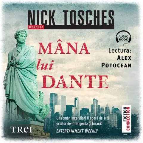 Coperta cărții Mâna lui Dante (audiobook)