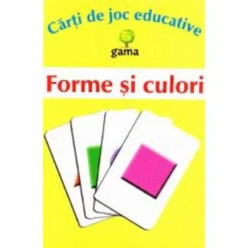 Coperta cărții Carti de joc educative - Forme si culori