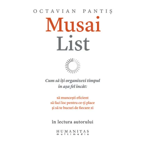 Coperta cărții Musai List (mp3)