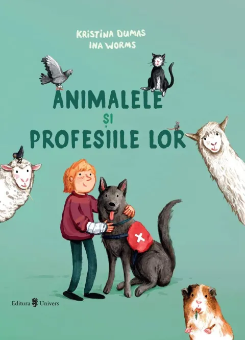 Coperta cărții Animalele și profesiile lor