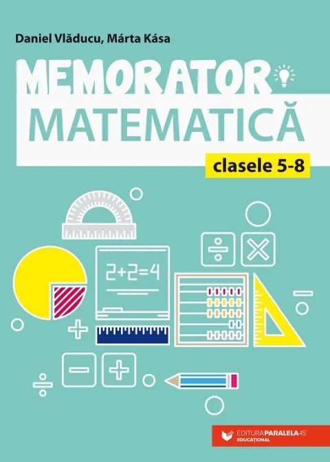 Coperta cărții Memorator de matematică pentru clasele V-VIII