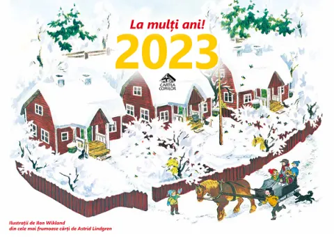 Coperta cărții Calendar 2023 Astrid Lindgren