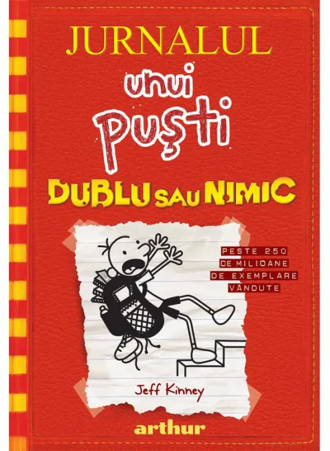 Coperta cărții Jurnalul unui puști 11. Dublu sau nimic
