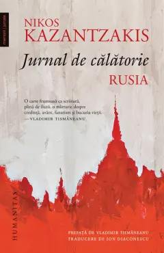 Coperta cărții Jurnal de călătorie. Rusia