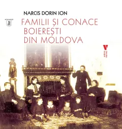 Coperta cărții Familii și conace boierești din Moldova