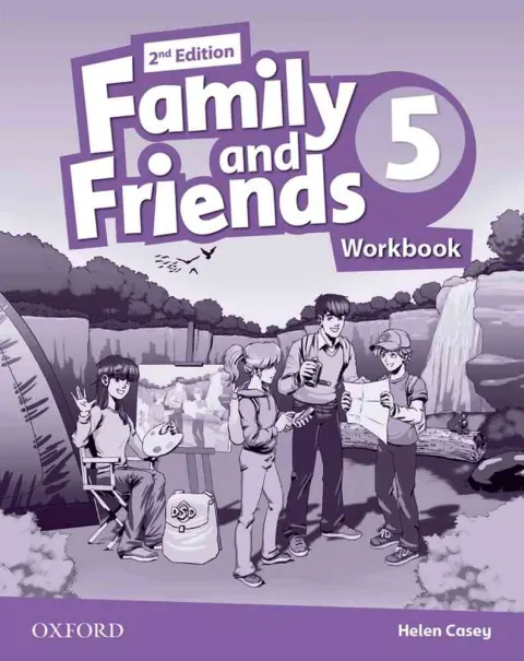 Coperta cărții Family and Friends 2E 5 Workbook- REDUCERE 35%