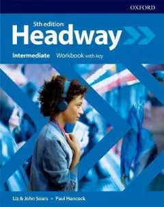 Coperta cărții Headway 5E Intermediate Workbook with Key